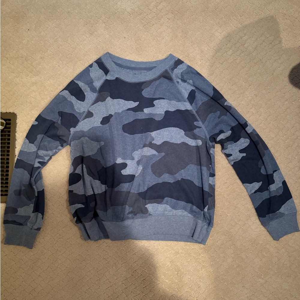 Camo Print Sweatshirt